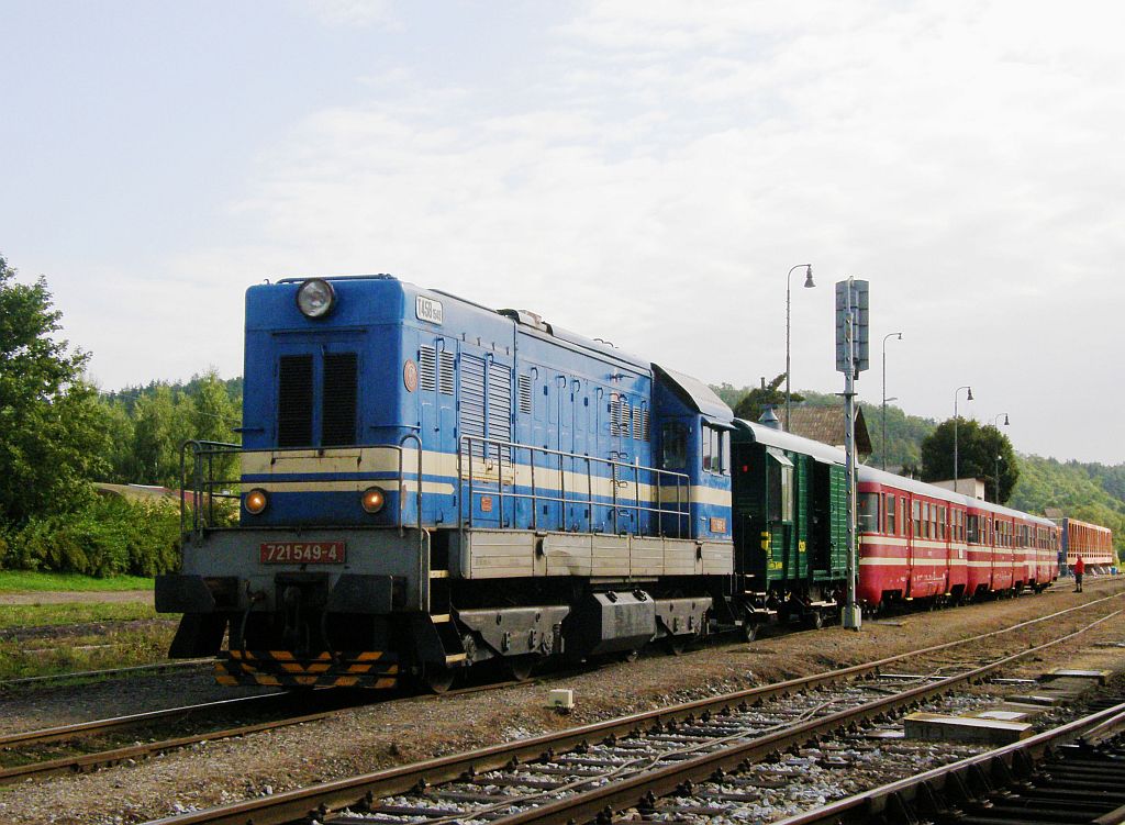 Zvláštní rychlík "Lešanský expres" Kolín - Ledečko - Jílové u Prahy